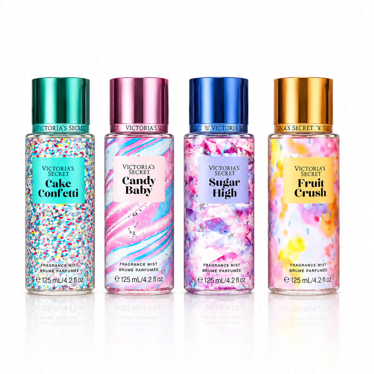 Victoria's Secret Sweet Fix Fragrance Mist Gift Set (4x125ml)