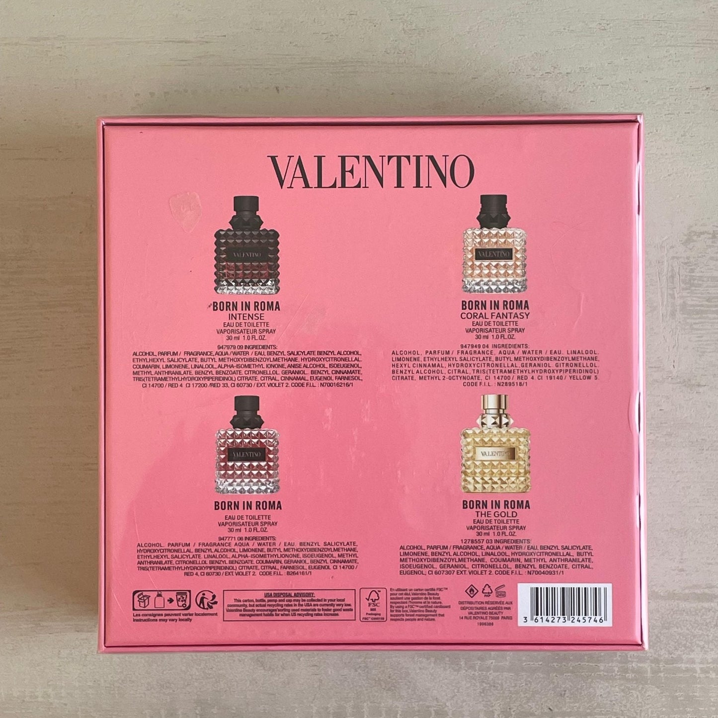 Valentino Born In Roma (4x30ml)