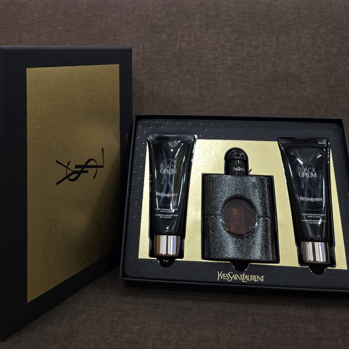Ysl Black Opium 3 Piece Edp Set (100ml)