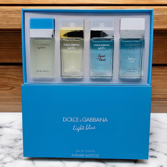 Dolce & Gabbana Light Blue EDT gift set (4x30ml)
