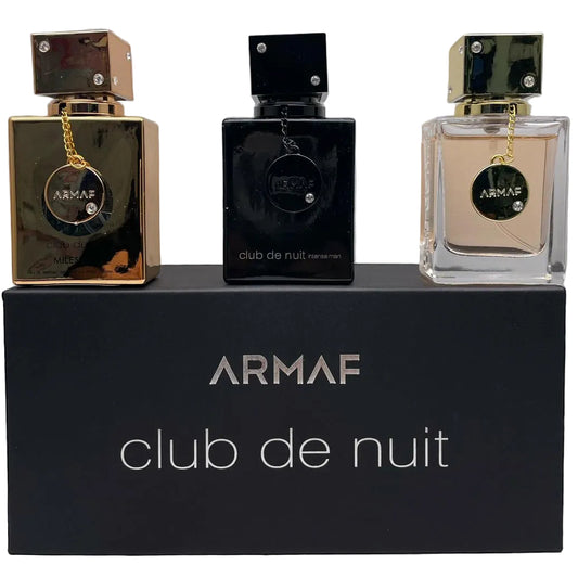 Armaf Club De Nuit Parfum gift set (3x30ml)