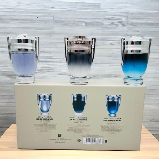 Paco Rabanne Invictus Gift Set (3x30ml)