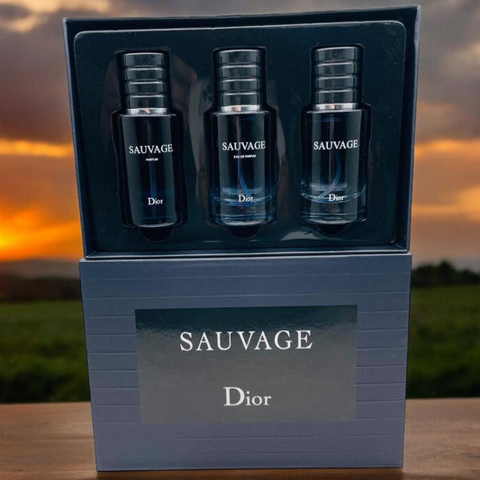 Dior Sauvage Men’s Fragrance Gift Set (3x30ml)