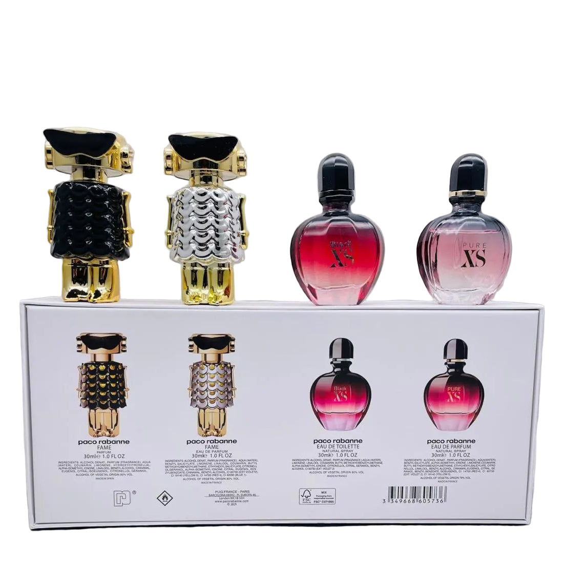 Paco Rabanne perfume set (4x30ml)