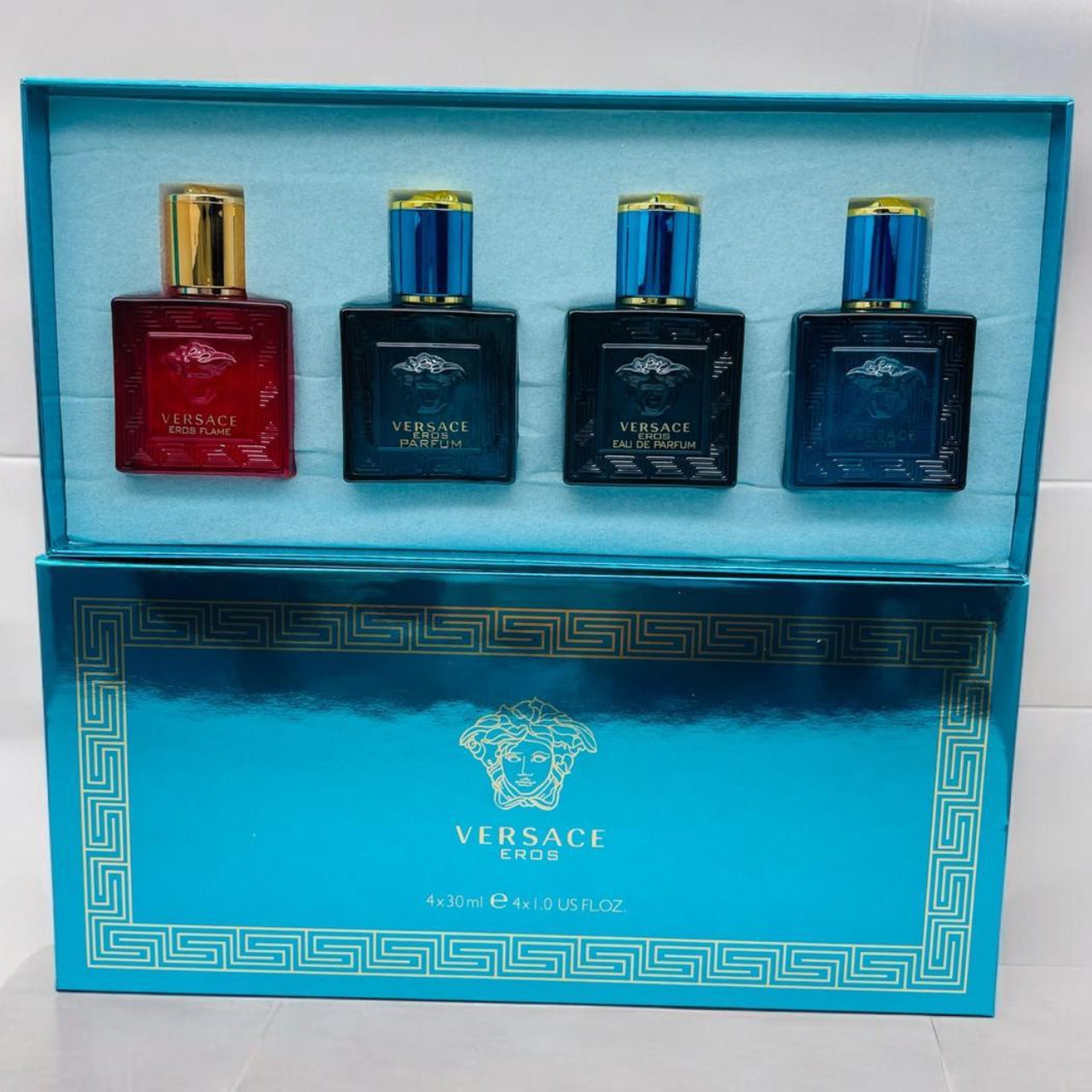 Versace Eros Miniature Cologne Gift Set (4x30ml)