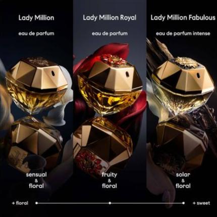 Paco Rabanne Lady Million Royal Eau De Parfum (80ml)
