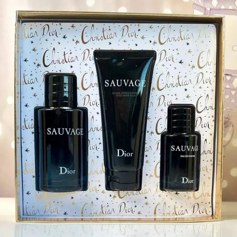 Dior Sauvage 3 in 1 men's cosmetic set