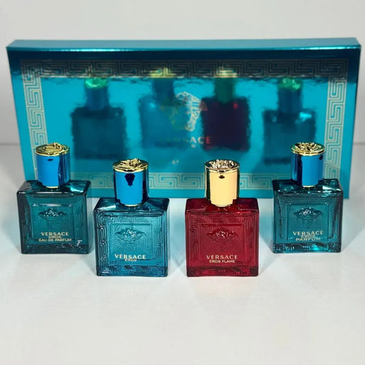 Versace Eros Miniature Cologne Gift Set (4x30ml)