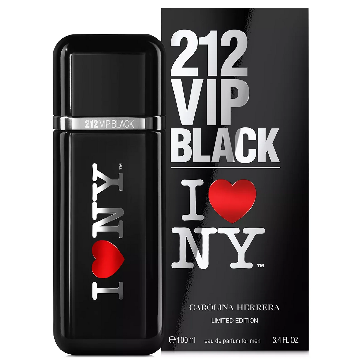 Carolina Herrera 212 VIP Black I Love NY EDP (100ml)